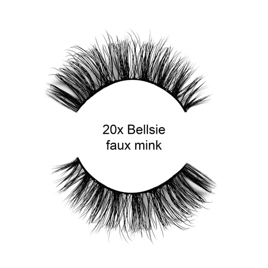 20 pairs of Faux Mink lashes (one style only) Email us your one style