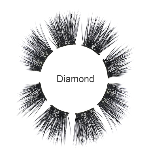 Diamond pre cut | Faux Mink