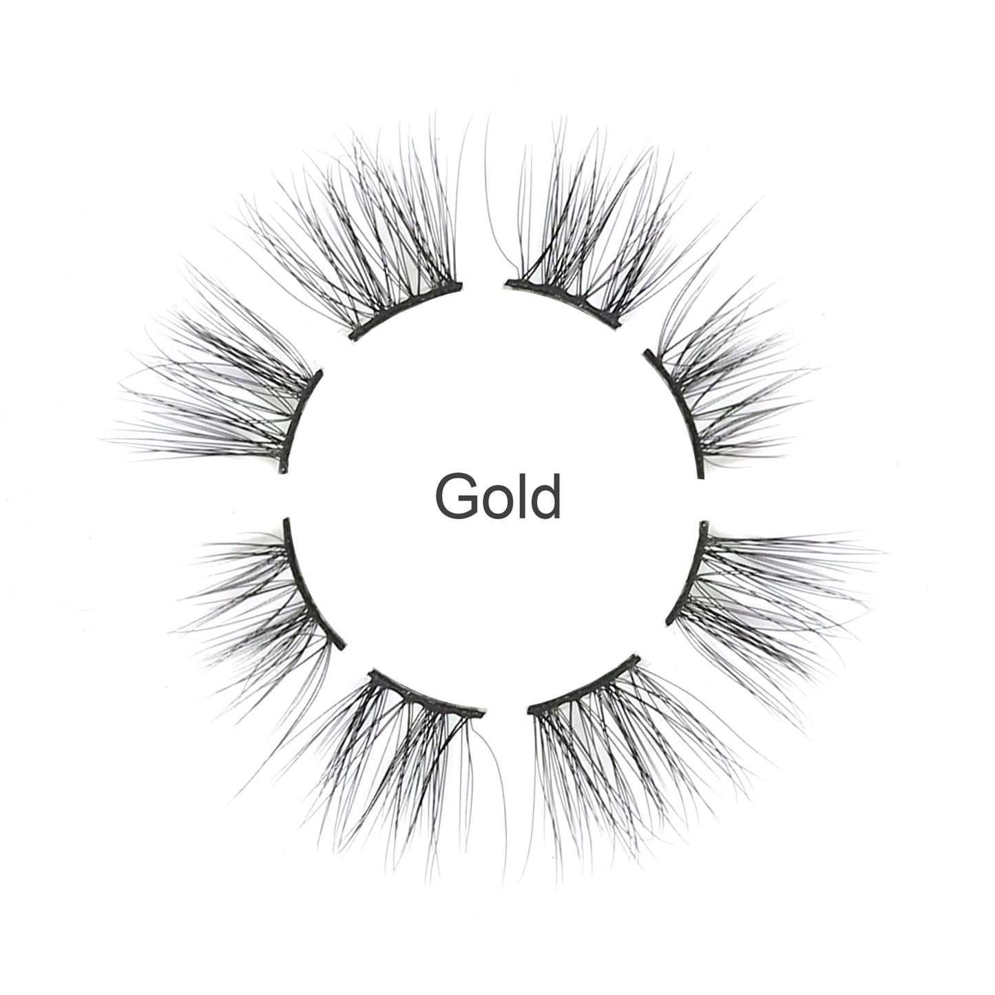 Gold pre cut | Faux Mink