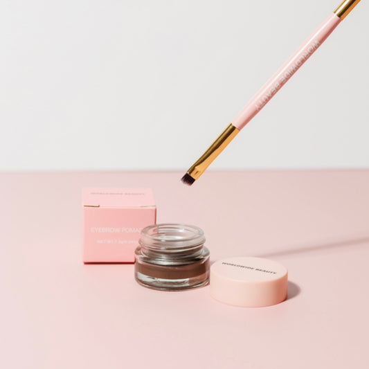 Pink Brow Spoolie and Angled Brush